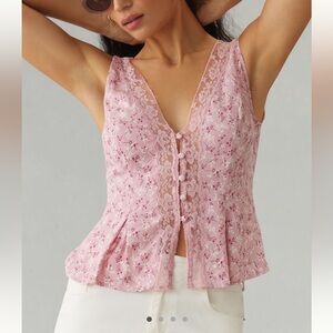 NWT reformation Cristina top size 10